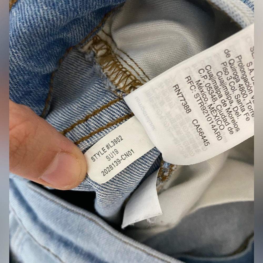 Madewell The High-Rise Slim Crop Boyjean Plus Size 34 - Picture 5 of 10
